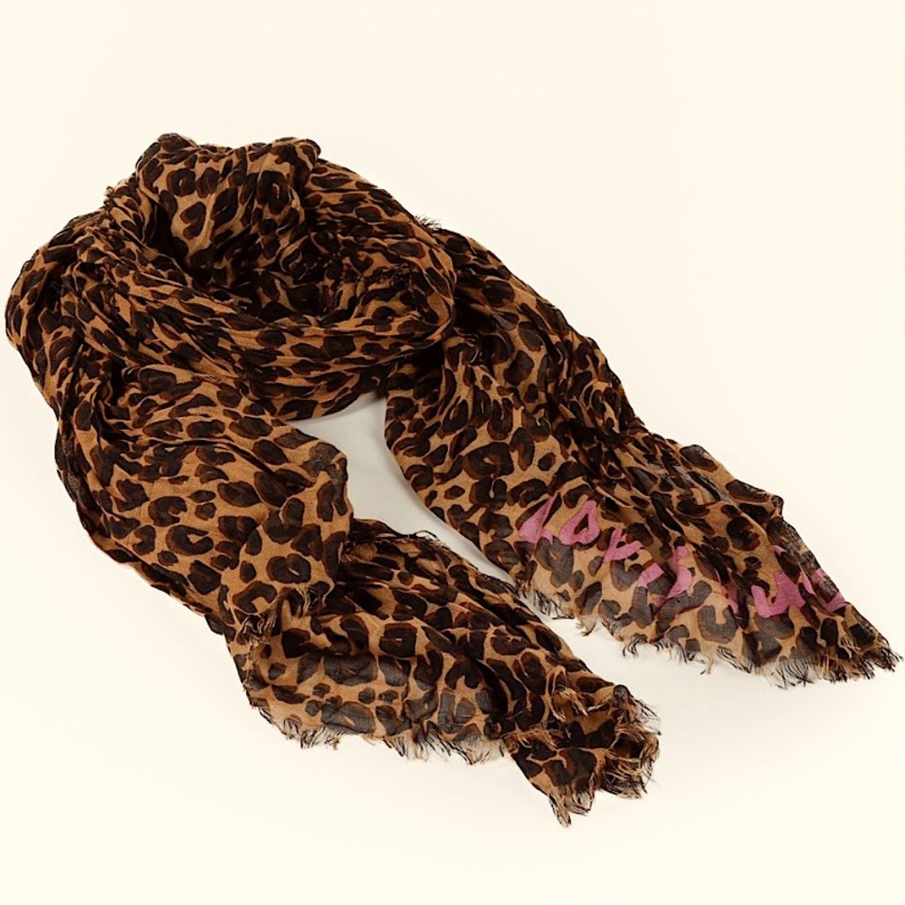 Louis Vuitton x Stephen Sprouse Leopard Print Graffiti Scarf